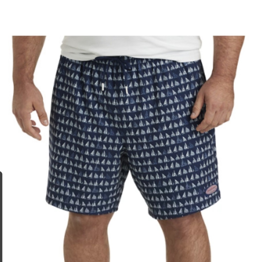 Vineyard Vines Boat Parade Chappy Swim Shorts - XXL - NWT Nautical Yacht
